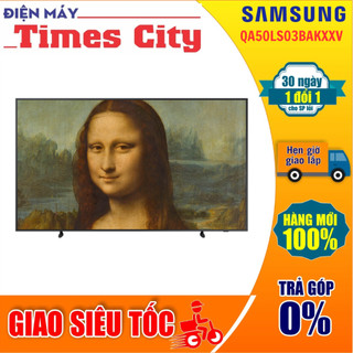Smart tivi samsung the frame 4k 50 inch qa50ls03bakxxv
