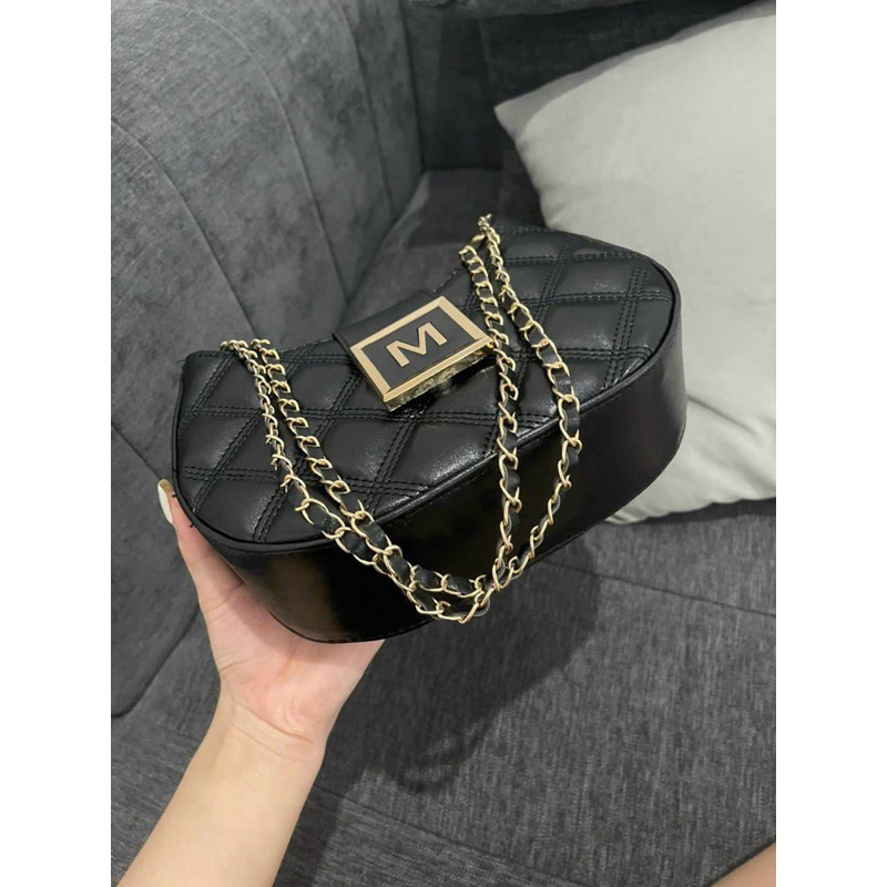 Túi xách nữ đeo chéo chữ M quai dài tuixachgiare8686