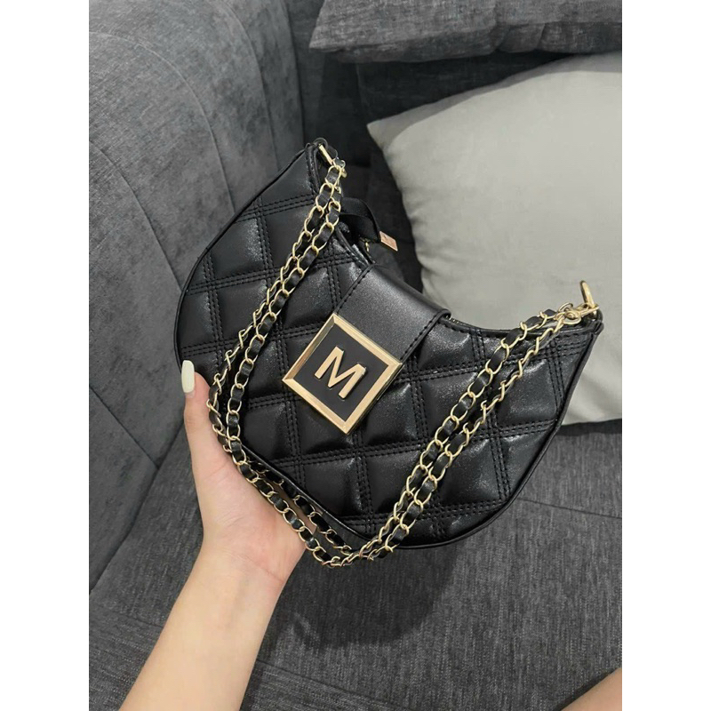Túi xách nữ đeo chéo chữ M quai dài tuixachgiare8686