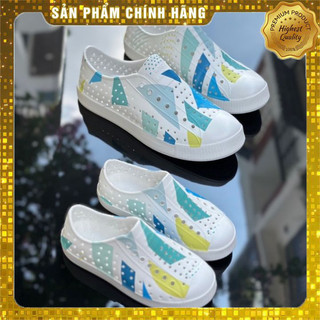  Giày Bé và Ba Mẹ nhựa su mềm NATIVE LUCHI  2024 đi mưa nắng  đi biển  du lịch  chạy bộ êm chân 