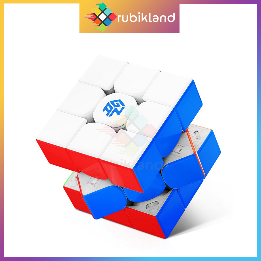 Rubik 3x3 Gan 14 Maglev UV Gan14 M Maglev 2030 Rubic 3 Tầng Cao Cấp Có Nam Châm Đồ Chơi Trí Tuệ Trẻ Em - Little Kobo