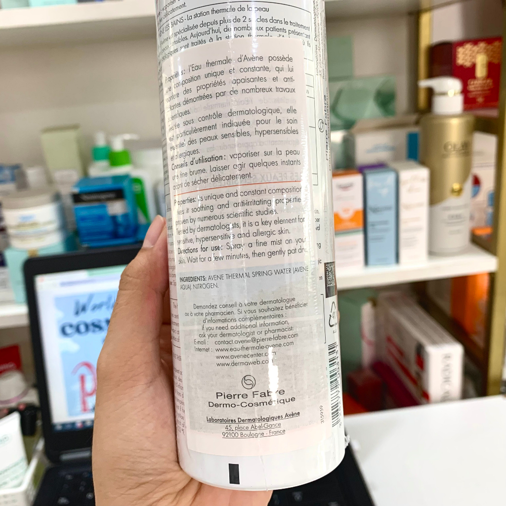 Xịt khoáng Averne dành cho da nhạy cảm xịt khoáng tạo màn sương bảo vệ làm dịu da và cân bằng độ pH | BigBuy360 - bigbuy360.vn