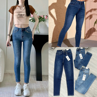 Quần Jeans Skinny Dài Lưng Cao Form Chuẩn Đẹp