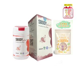 (Tặng Quà) Giảm Cân Nấm Sbody Plus+ Phiên Bản Mới - Hộp 24Viên Chính Hãng