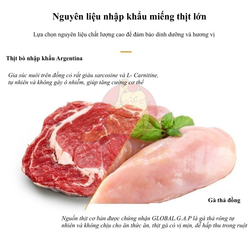 Pate thịt xay MyFoodie trái cây cho cún cưng bổ sung thêm nhiều vitamin cần thiết