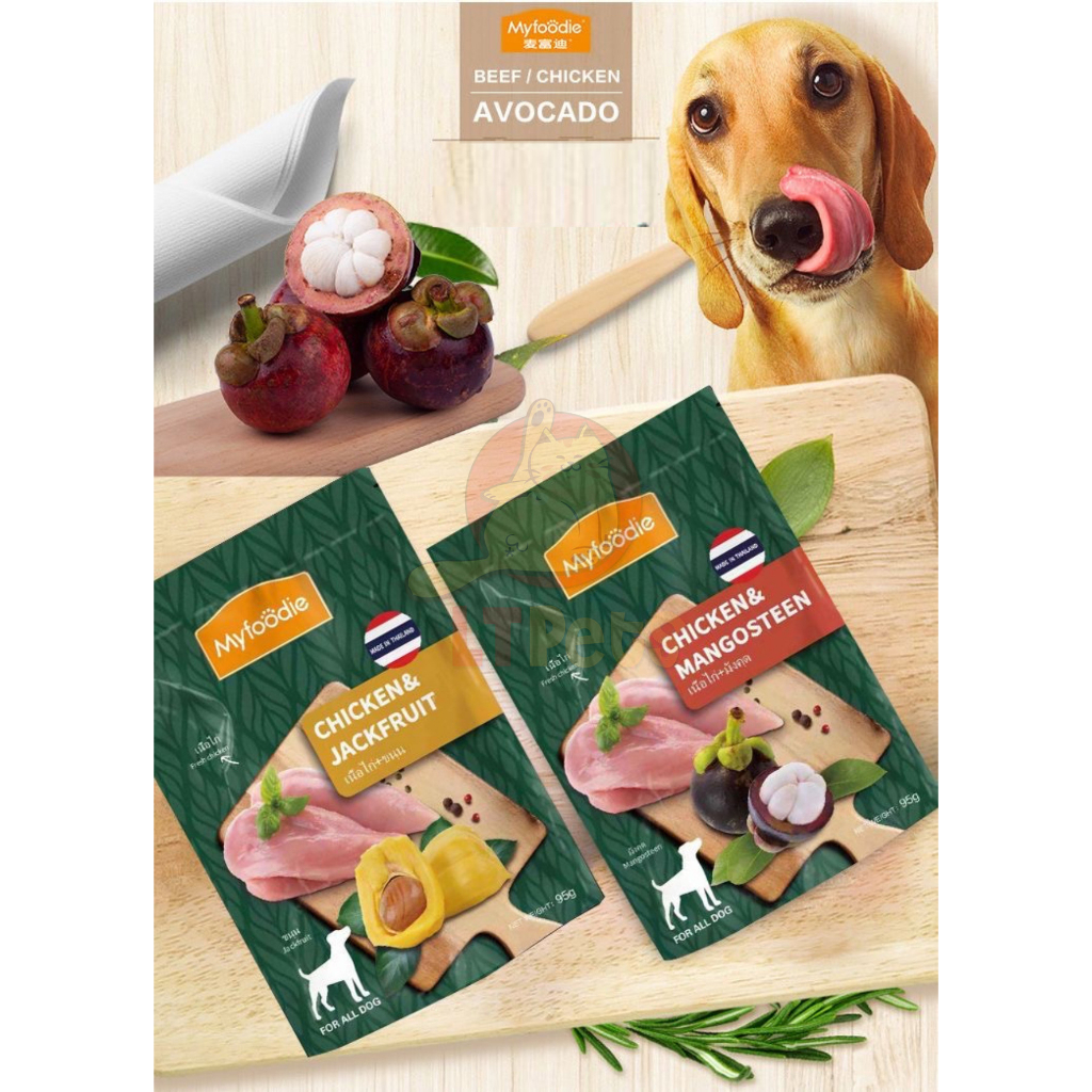 Pate thịt xay MyFoodie trái cây cho cún cưng bổ sung thêm nhiều vitamin cần thiết