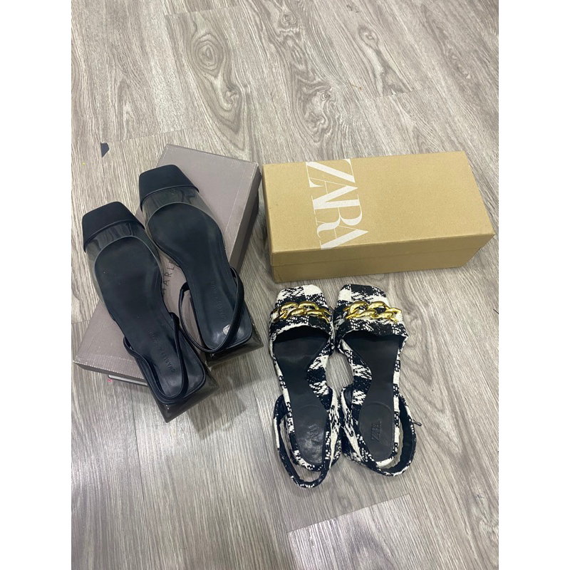 Thanh lý 2 đôi giày c&k và zara size 37