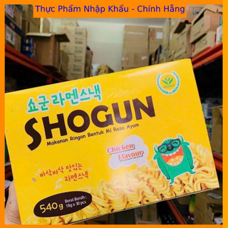Mỳ tôm trẻ em ăn liền shogun hộp 540g
