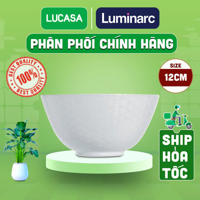Bộ 6 Chén Thủy Tinh Cường Lực Luminarc Diwali Shells 12cm - BOL1655 | Phân Phối Chính Hãng