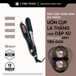 Máy dập xù xoay bản đa năng 4in1 Pritech®