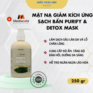 Mặt nạ Purify & Detox Mask Mediworld thải độc cho làn da thông thoáng khỏe mạnh - Miền Thảo Mộc Shop