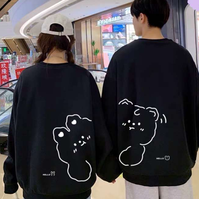 Áo sweater đôi 🎁 FREESHIP 🎁 áo đôi mùa đông , áo đôi nam nữ mùa đông có đủ size