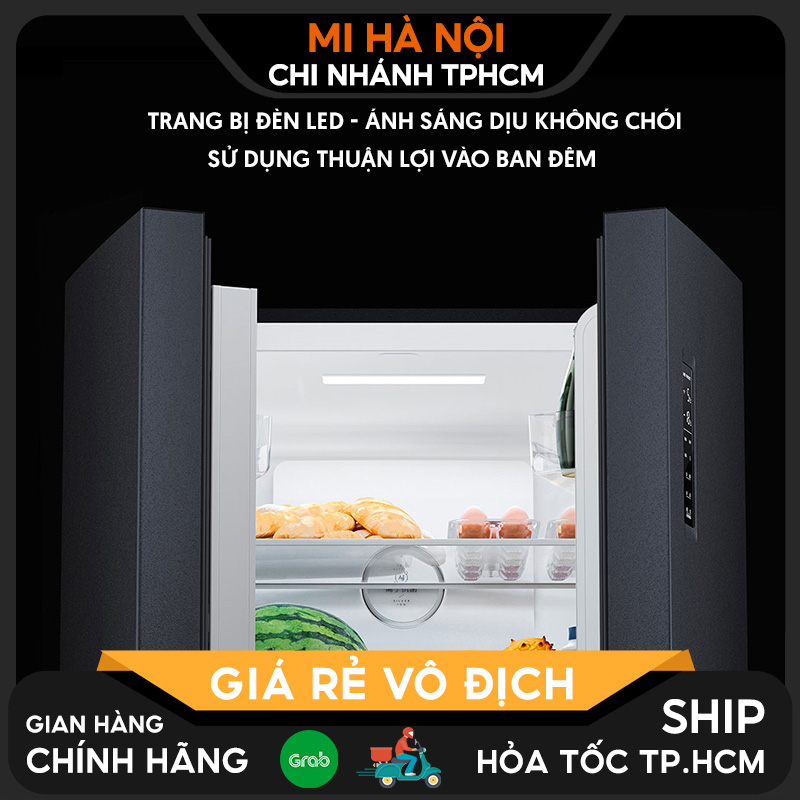 Tủ lạnh 4 cánh Xiaomi Mijia 430L, có ngăn đông mềm- Bảo hành 18 tháng