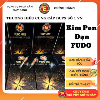 Kim Pen Fudo loại tốt, Kim máy Pen siêu bén chuyên dùng Tattoo Hộp 20 cây