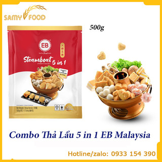 [Tokbokki.com] Combo Viên Thả Lẩu 5 trong 1 Malaysia EB thượng hạng