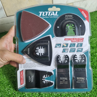 BỘ LƯỠI MÁY CẮT GÓC ĐA NĂNG TS3006 TOTAL TAKTMT1502  [ LƯỠI CẮT ĐA NĂNG CHÍNH HÃNG] GỒM 15 CHI TIẾT