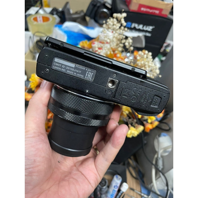 Máy ảnh Canon PowerShot G1X Mark II có wifi, màn lật