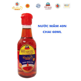 Nước mắm cốt kim hoa phú quốc 40 độ đạm chai 60ml