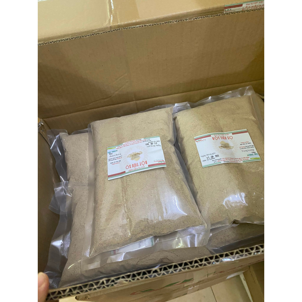 Bột Tiêu Sọ -Tiêu Trắng Thơm Cay