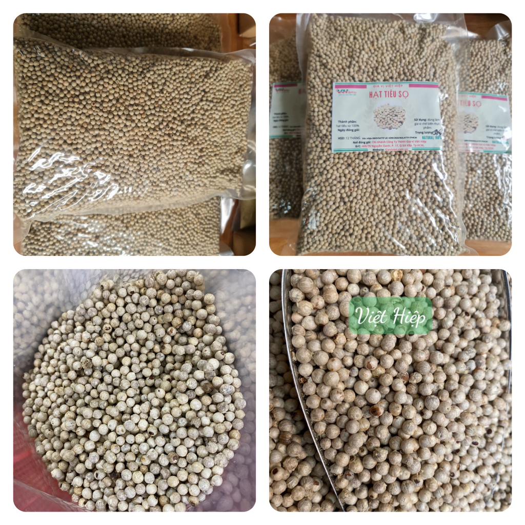 Bột Tiêu Sọ -Tiêu Trắng Thơm Cay