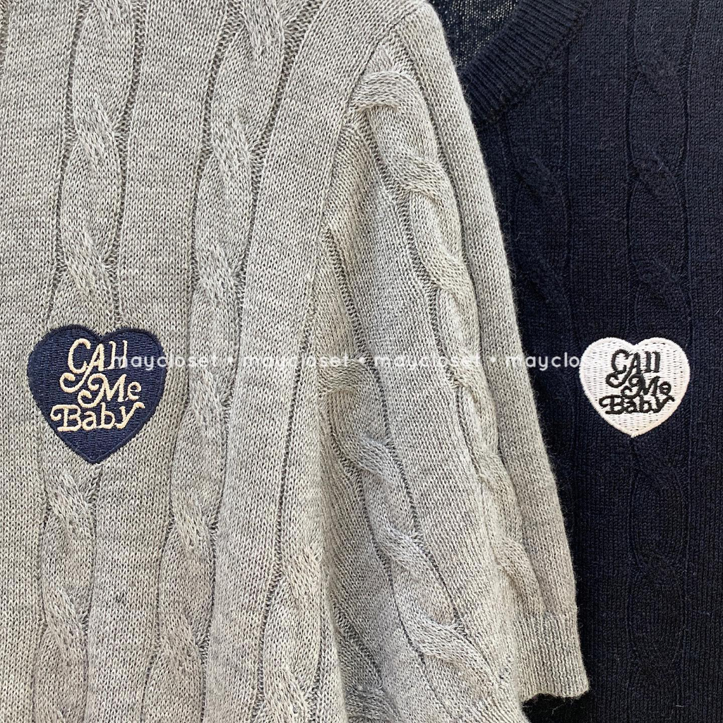 Áo len thừng trái tim Call me baby