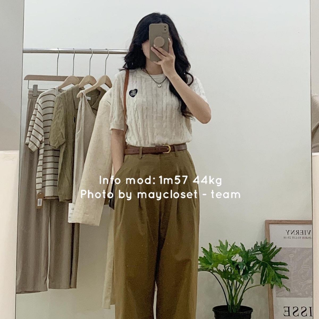 Áo len thừng trái tim Call me baby