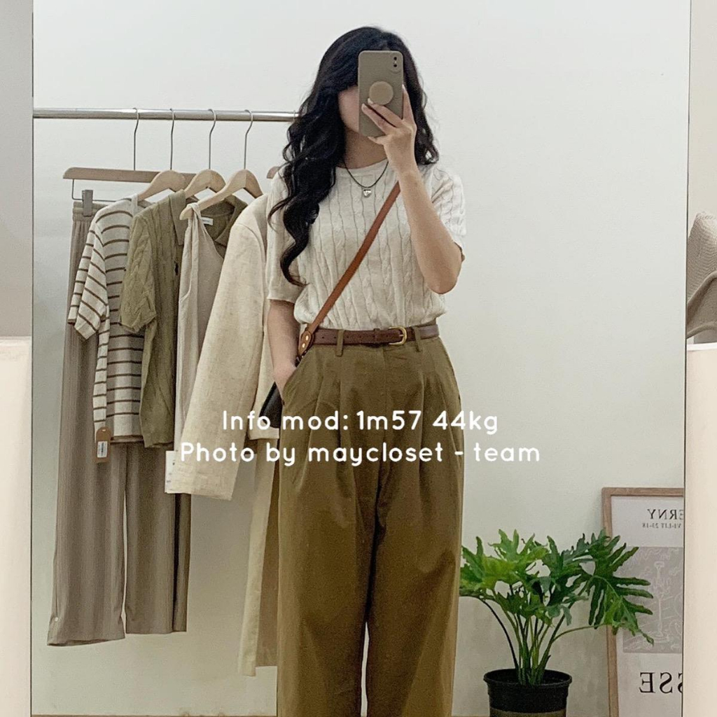 Áo len thừng trái tim Call me baby