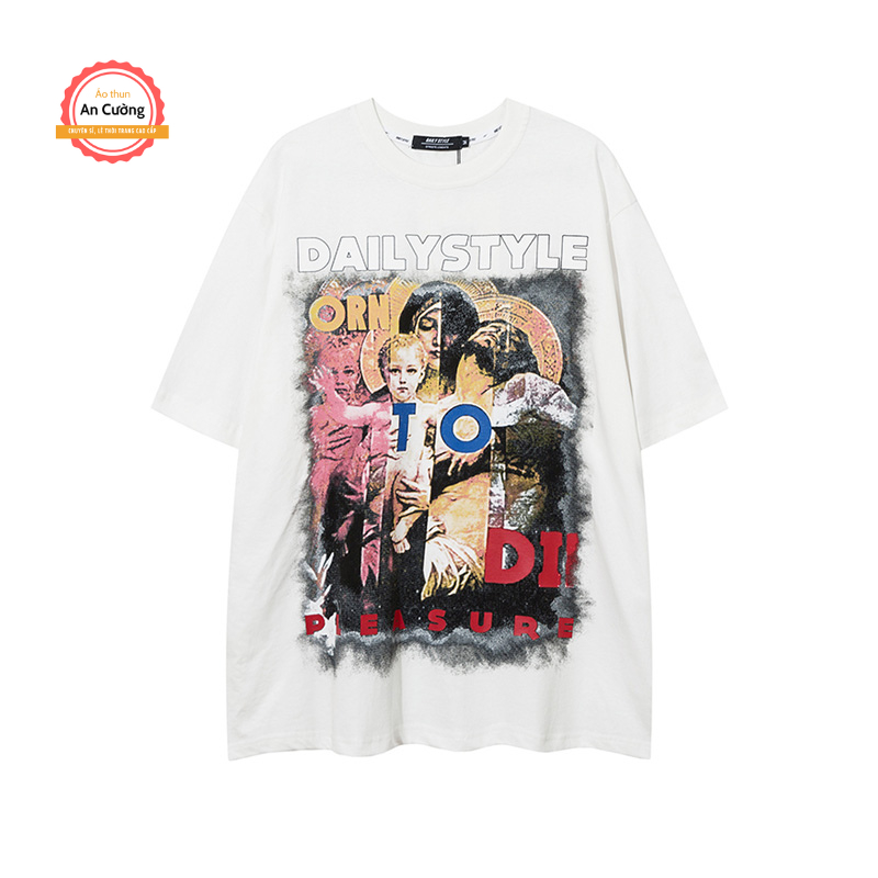 Áo thun nam, áo phông nam tay ngắn cổ tròn chất cotton dày dặn thoáng mát ATN019 - Áo thun An Cường