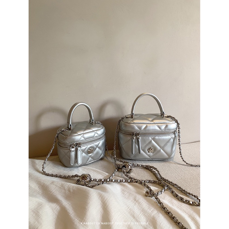 Túi Hộp Nretro H30877 Chính Hãng Màu Bạc Sang Chảnh