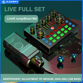 【HCM】Card Âm Thanh Không Dây V8S Lưu Trữ Lớn Bộ Chuyển Đổi Âm Thanh Ngoài Bluetooth5.0-Sound Card Thu Âm Livestream