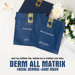  Mặt nạ Derm All Matrix Mask Hàn Quốc trắng da chống lão hóa căng bóng da hiệu quả 