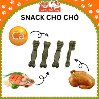 Snack cho Chó giúp làm sạch răng Wanpy 100g