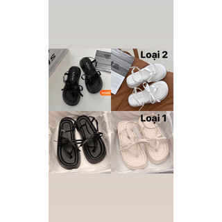 [ SẴN ] DÉP SANDAL ĐẾ BẰNG ( giá gồm 10K phí sàn)