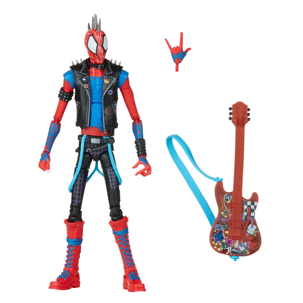 Mô Hình Spider - Punk Across The Spider - Verse Marvel Legends chính hãng
