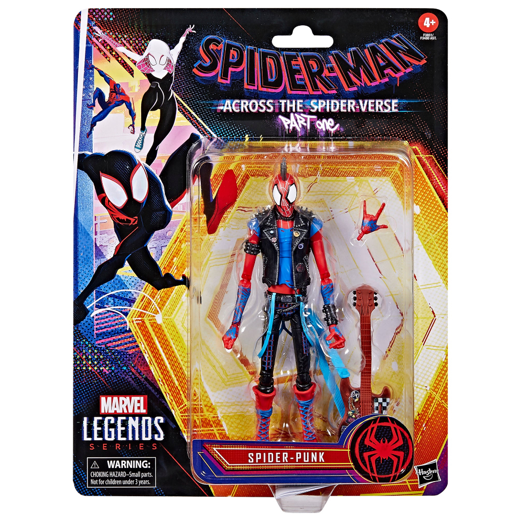 Mô Hình Spider - Punk Across The Spider - Verse Marvel Legends chính hãng