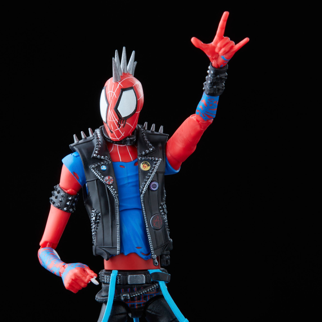 Mô Hình Spider - Punk Across The Spider - Verse Marvel Legends chính hãng