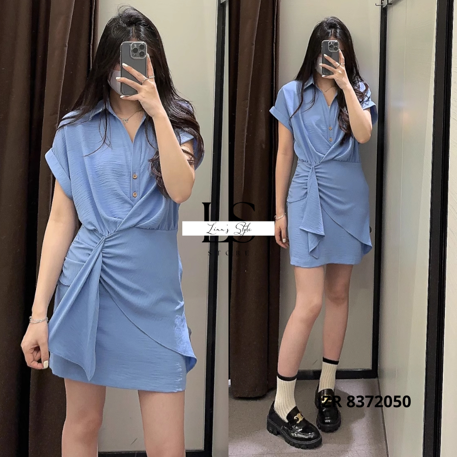 Váy sơ mi TQXK công sở thanh lịch | Order