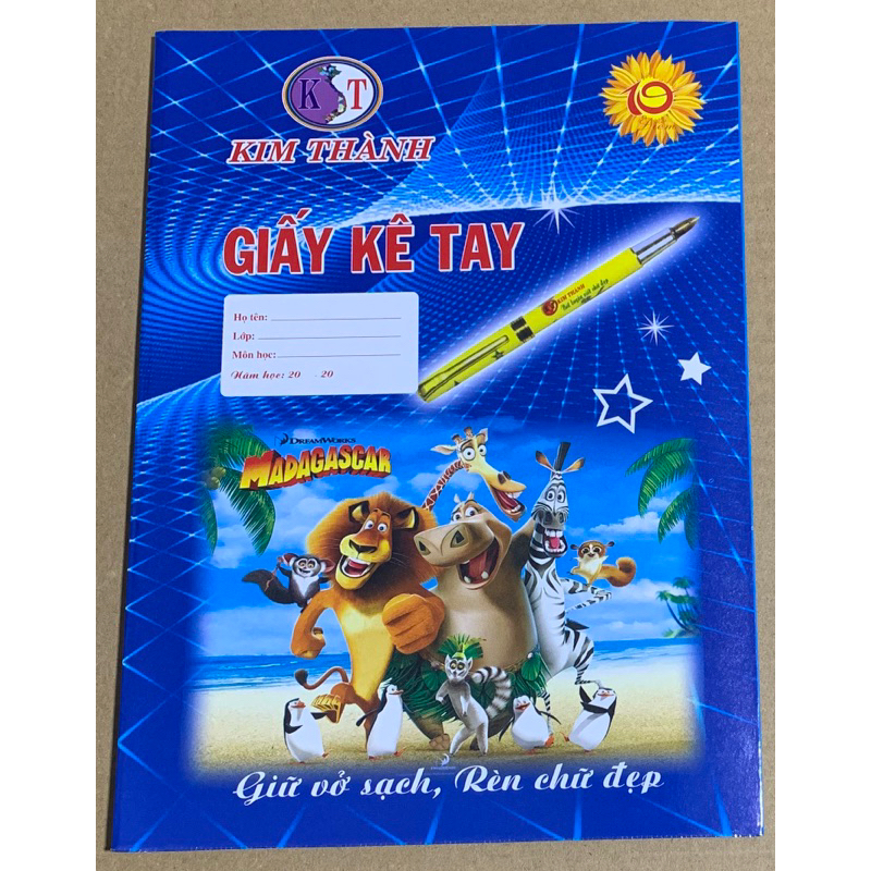 Giấy Bìa Kê Tay Dành Cho Học Sinh Tiểu Học - Cấp 1