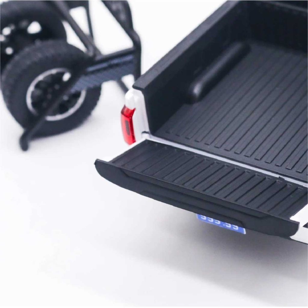 Mô hình xe ô tô độ CS Toyota Tundra 4x4 2022 full open tỉ lệ 1:24 Alloy model OT185