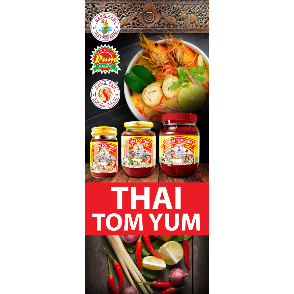 Gia vị nấu lẩu Thái Tomyum 454gr, Thai Tom Yum Paste