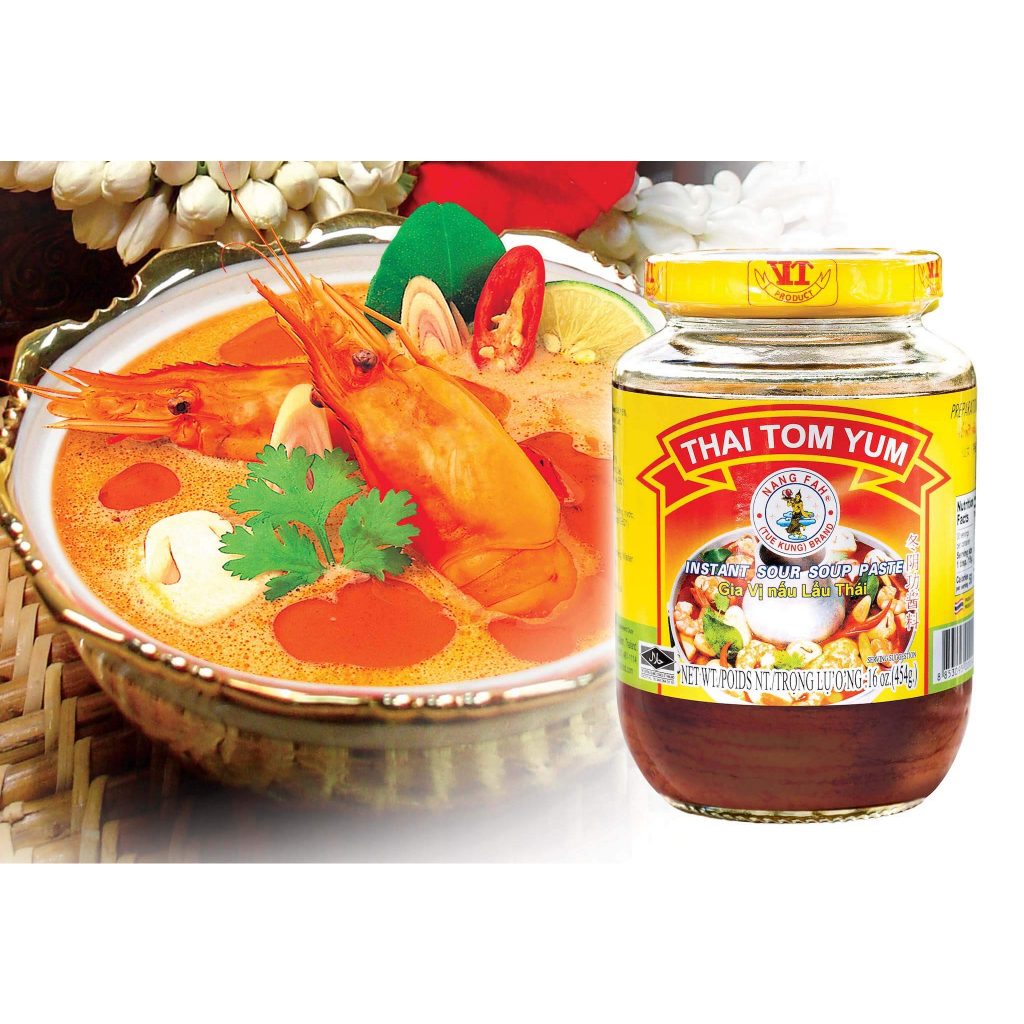 Gia vị nấu lẩu Thái Tomyum 454gr, Thai Tom Yum Paste