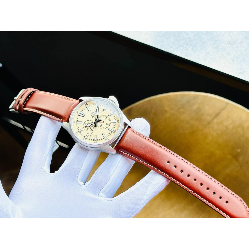 Đồng hồ nam dây da Orient Automatic RA AK0405Y10B