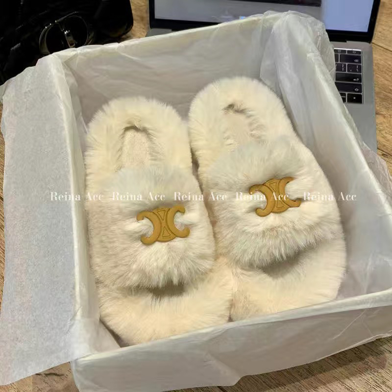 Dép Lông 3 Màu Chữ X