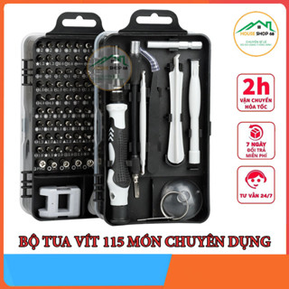 Bộ Tua Vít Đa Năng, Bộ Tua Vít 115 Món Sửa Chữa Điện Thoại, Laptop, Máy Tính, Camera Chuyên Nghiệp - HOUSESHOP68