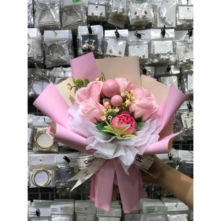HOA SÁP , HOA LỤA BÓ CỰC XINH ( ảnh thật 100%)