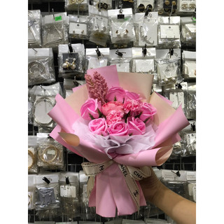 Hoa sáp , hoa lụa bó cực xinh