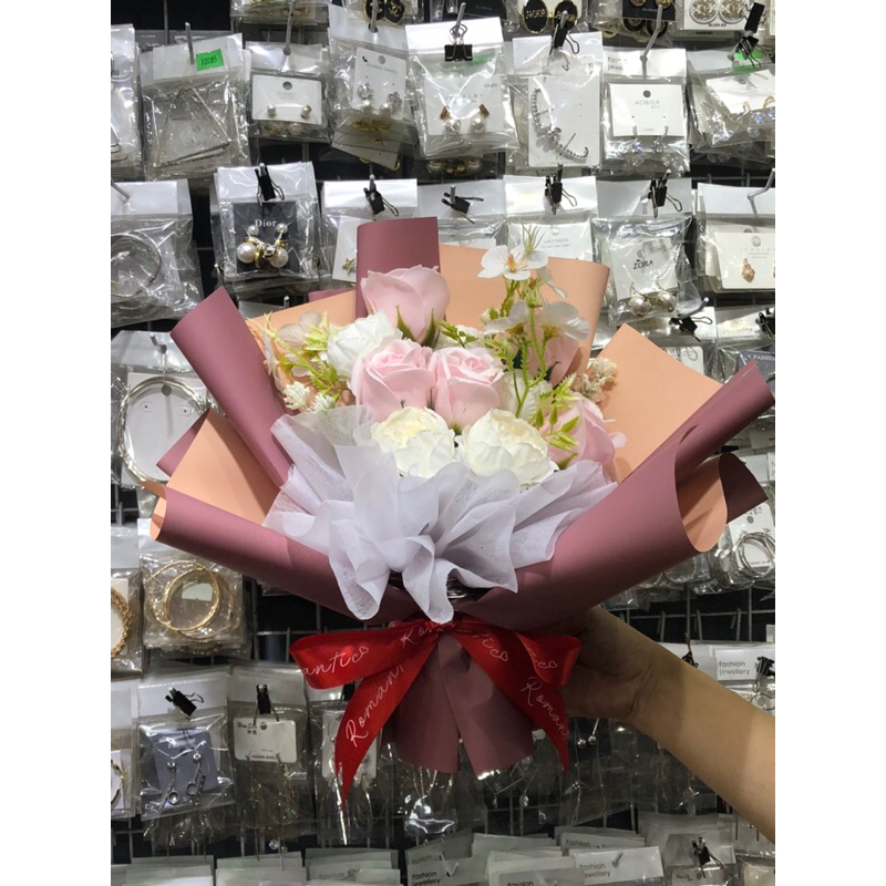 HOA SÁP , HOA LỤA BÓ CỰC XINH