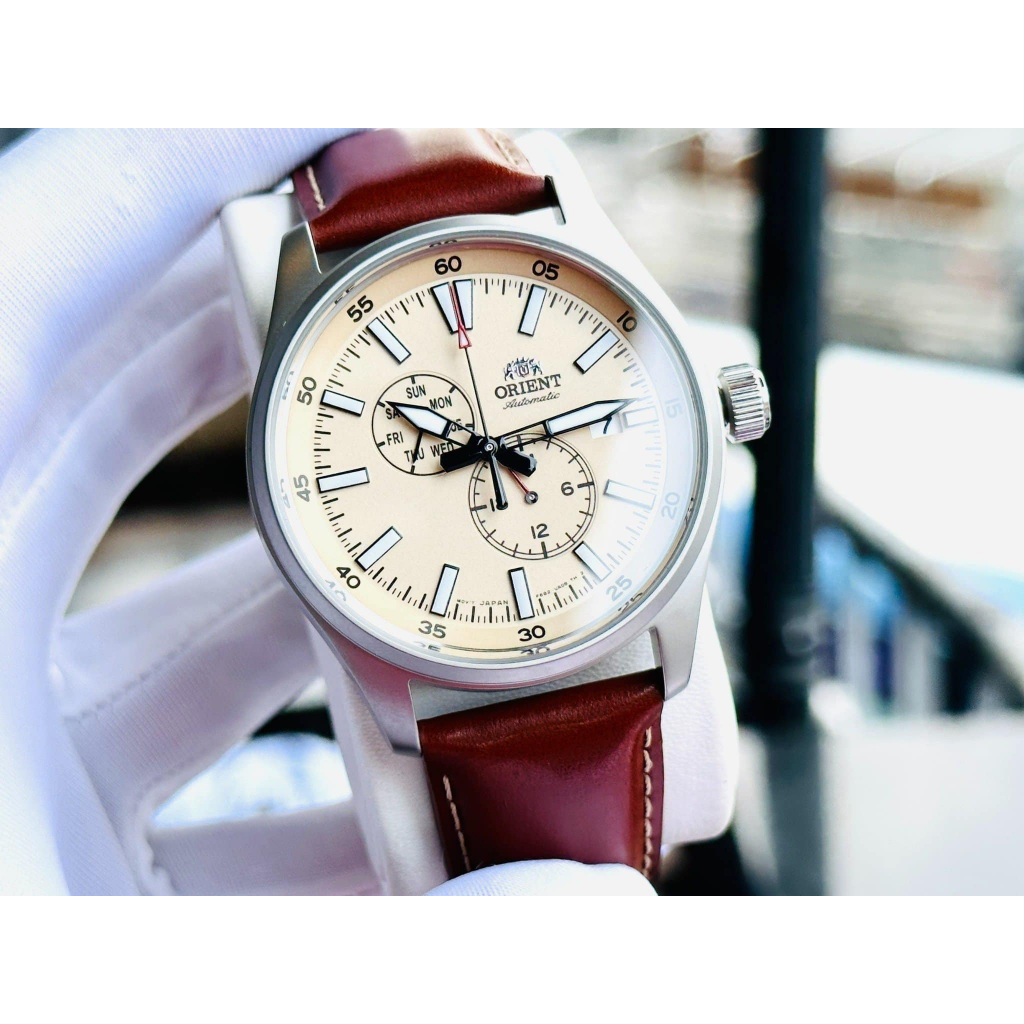 Đồng hồ nam dây da Orient Automatic RA AK0405Y10B