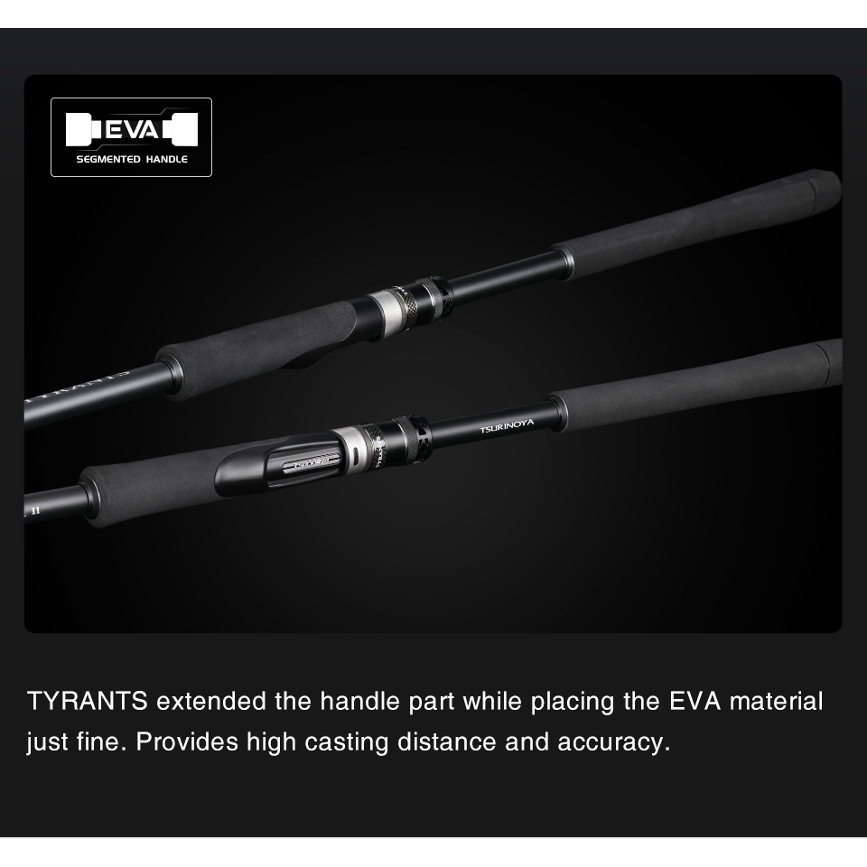 Cần câu máy đứng, máy ngang Tyrants II 2023 chuyên câu cá mú, thác, vượt, chẻm, lóc