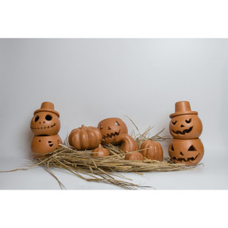 Bí Đất Nung Trang Trí Halloween - Halloween Pumpkin